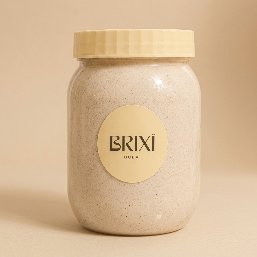 Delka Scrub frilagd produktbild